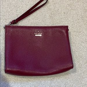 Kate Spade Wristlet- Fig Jam color